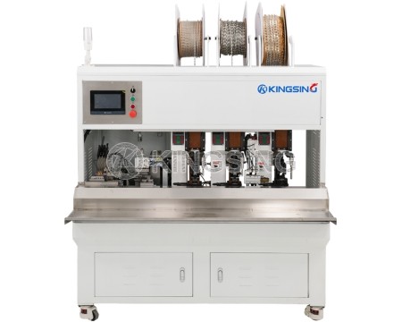 Cut Length and Short Wire Stripping and Crimping Machine