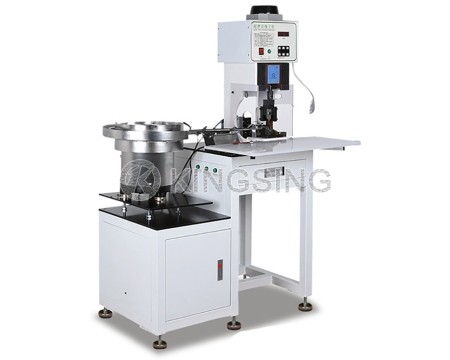 Vibrating Disc Feed Bulk Terminal Crimping Machine
