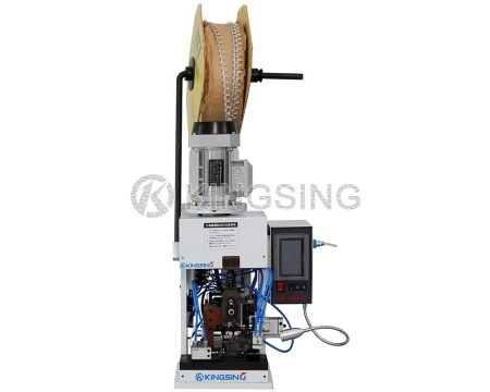 Wire Stripping and Flag Terminal Crimping Machine
